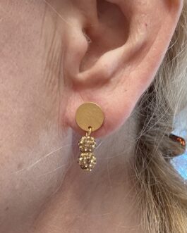 Pendientes Cósmica Gold
