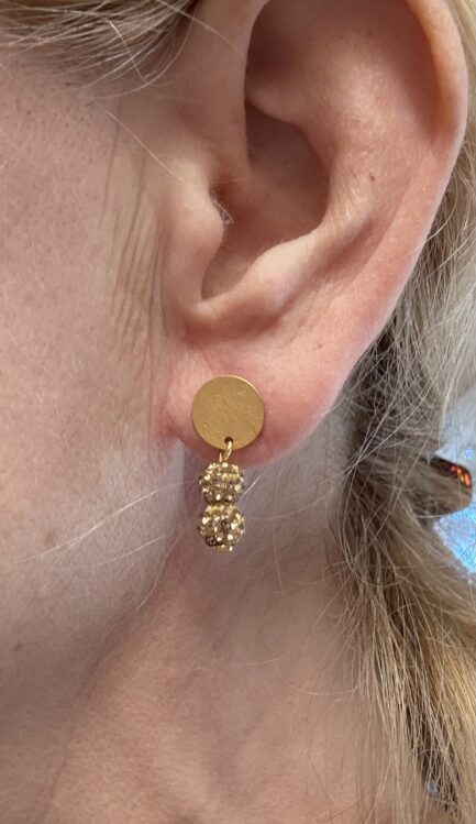 Pendientes Cósmica Gold - Imagen 2