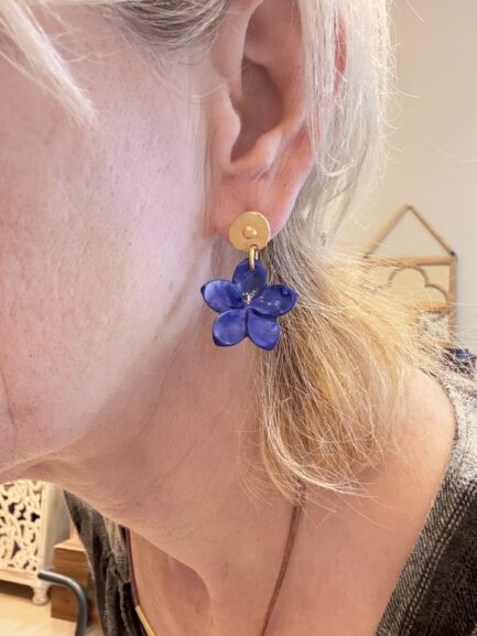 Pendientes Intense Blue - Imagen 2