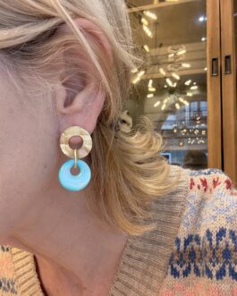 Pendientes Nácar Turquesa