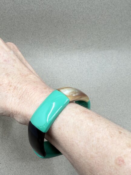 Brazalete Asta Laca Turquesa - Imagen 2