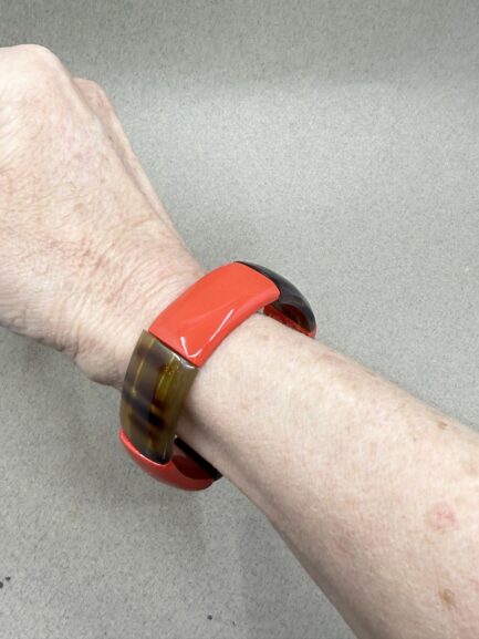 Brazalete Asta Laca Rojo - Imagen 2