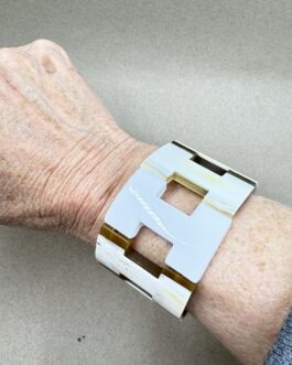 Brazalete Asta Helena Blanco